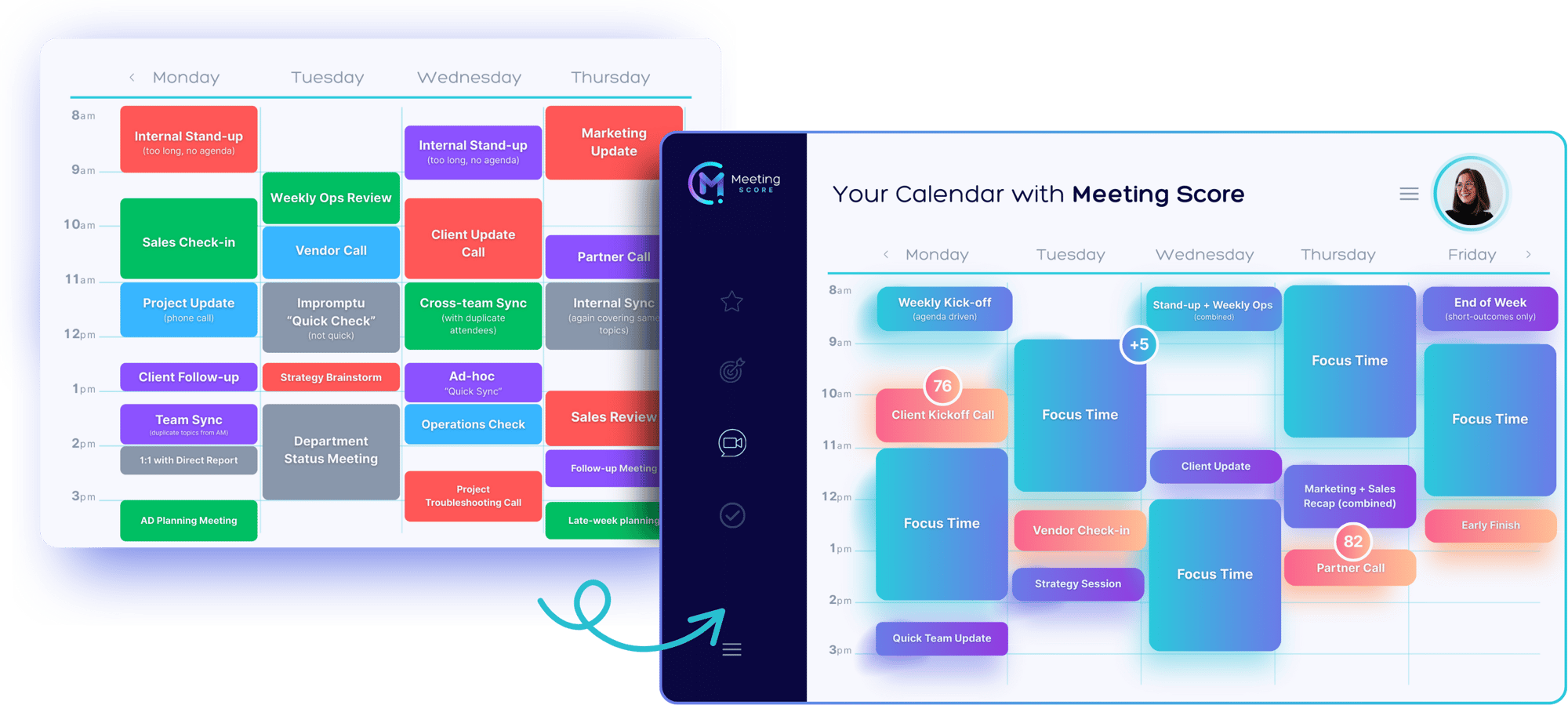 calendar mockup Meeting Score v3 calendar mockup Meeting Score v3